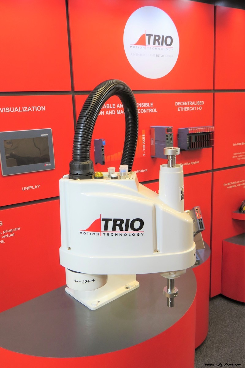 Trio Motion Technology Onthult Geavanceerde SCARA Robots met Geïntegreerde Besturingsoplossingen