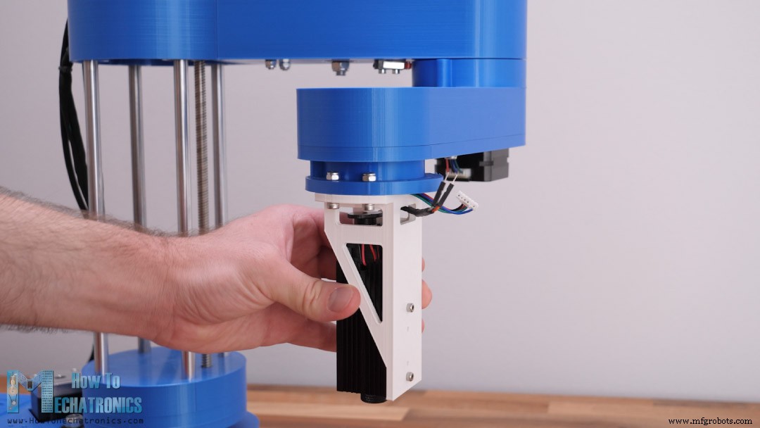 Verander Je DIY SCARA-robot in een Nauwkeurige Laser Graveerder met Arduino