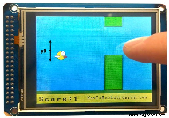 Bouw een Arduino Flappy Bird Kloon: Stap-voor-stap Game Project met TFT Touchscreen
