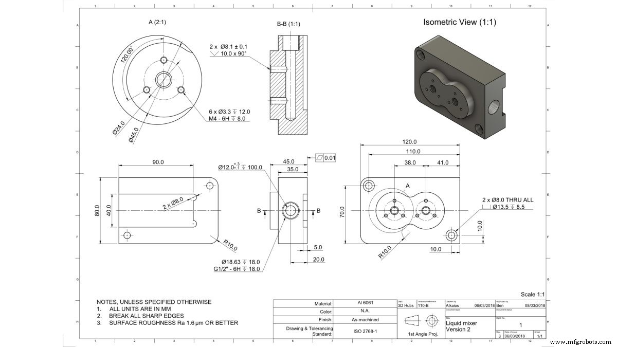 Nauwkeurige Technische Tekeningen voorbereiden voor CNC-bewerking: Stap-voor-stap Gids