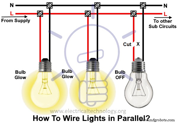 Stapsgewijze Handleiding: Lampen in Parallel Schakelen voor Betrouwbare Huishoudstroom