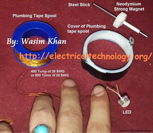 DIY spoolgenerator & alternator – bouw uw eigen eenvoudige elektriciteitsbron