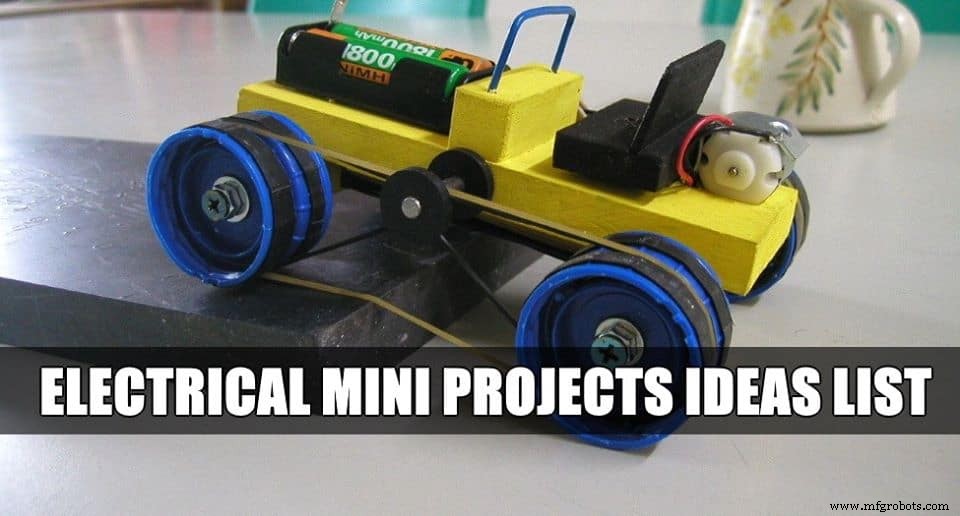 120+ Boeiende elektrische mini-projecten voor ingenieurs & hobbyisten