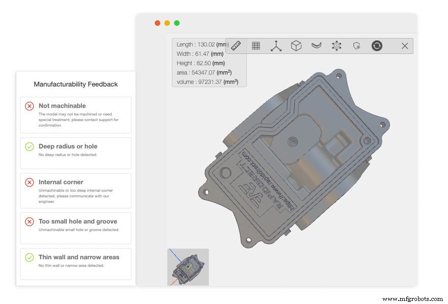 Snelle, nauwkeurige CNC-bewerking offertes van RapidDirect – Vereenvoudig je productieproces