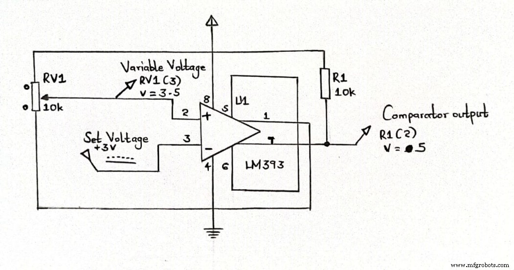 LM393 Comparator Overzicht: Pinout, Kenmerken, Toepassingen & Werking
