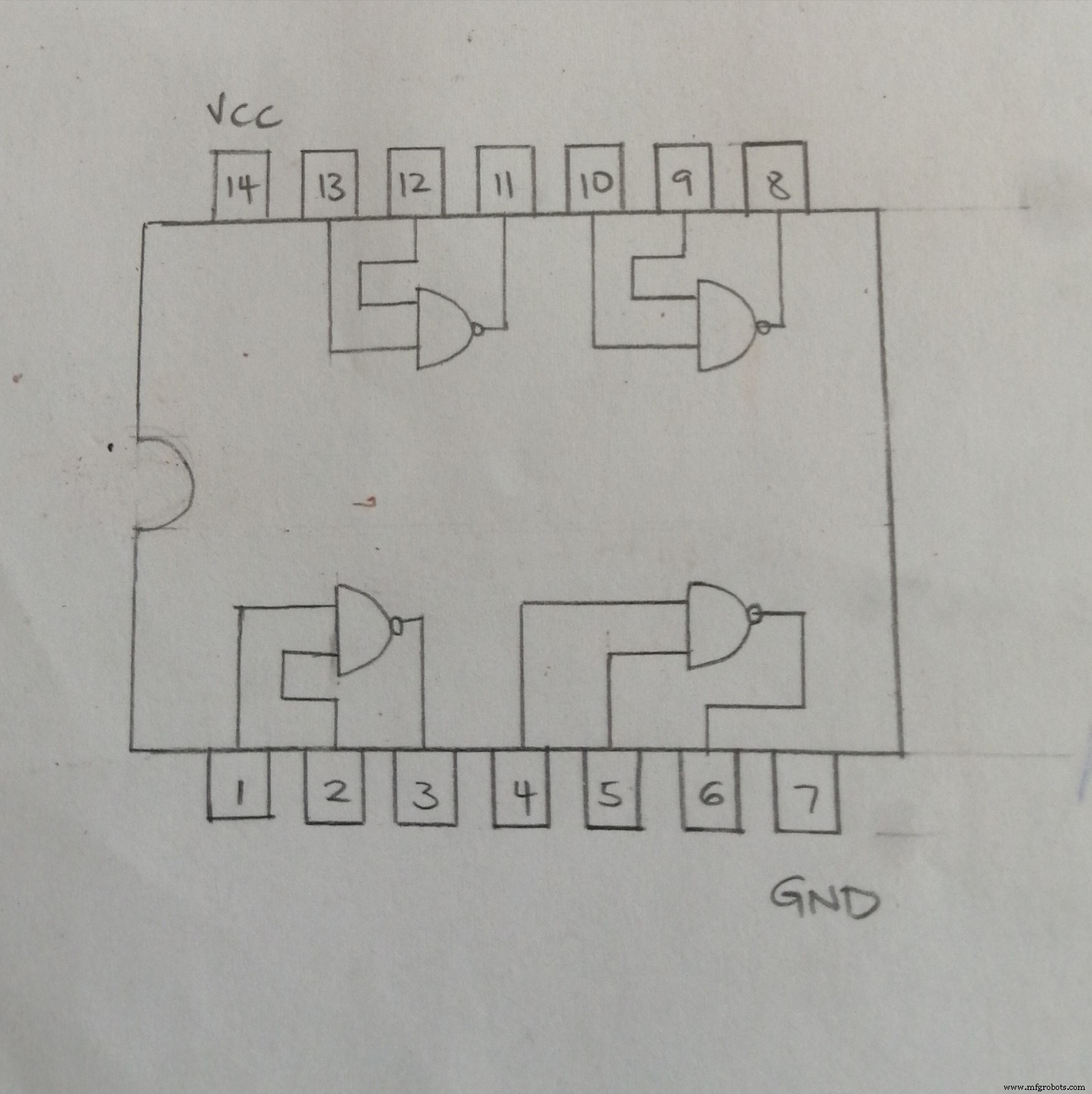 Complete 74HC00 pinout handleiding: waar en hoe de NAND-IC te gebruiken