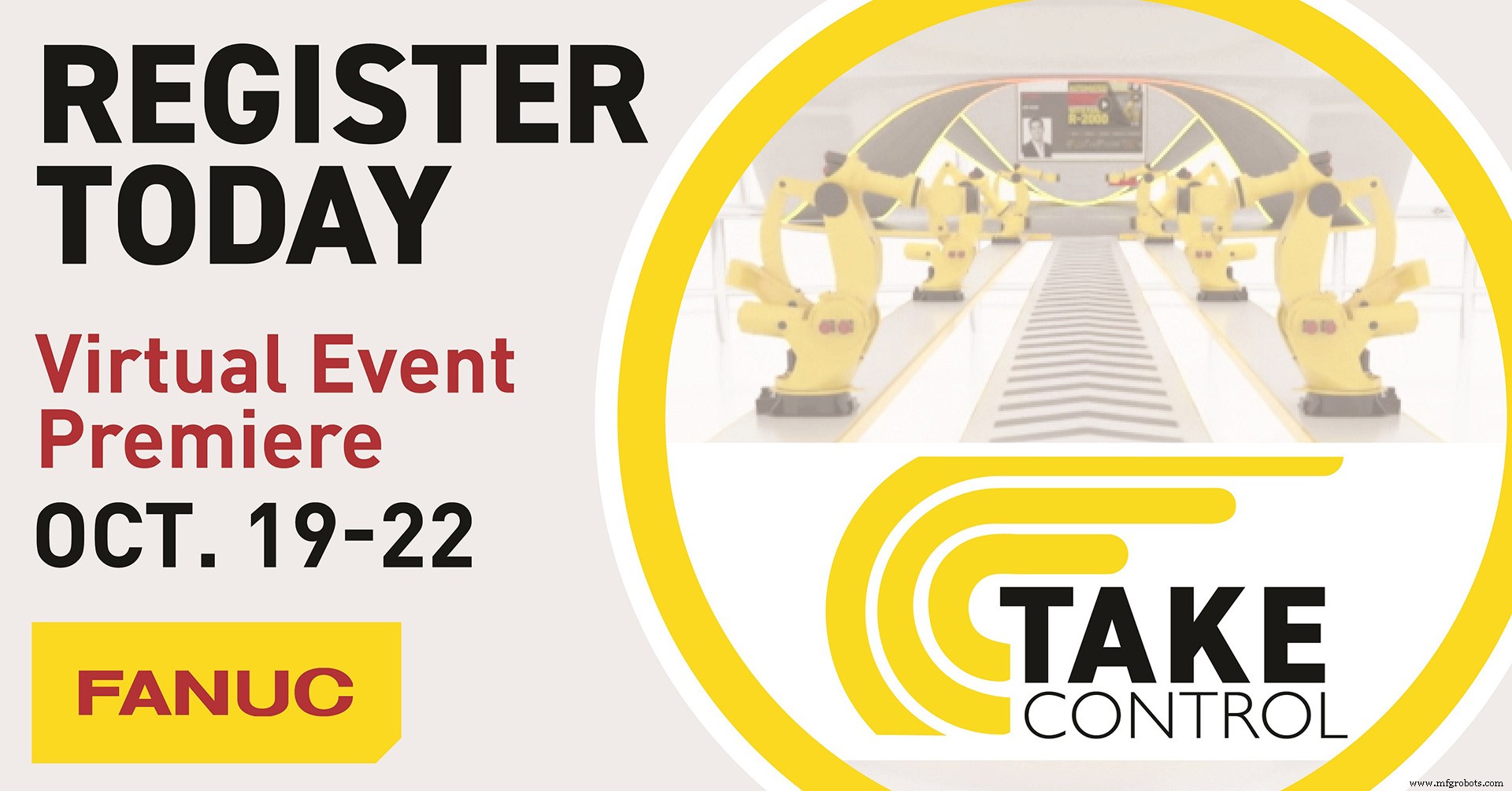 FANUC lanceert virtuele  Take Control  evenement met geavanceerde automatiseringsoplossingen