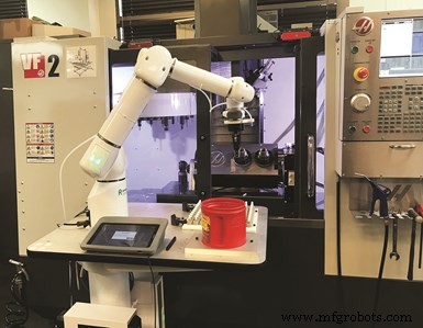 Robotautomatisering maakt lights-out secundaire bewerking mogelijk bij Swiss Productions