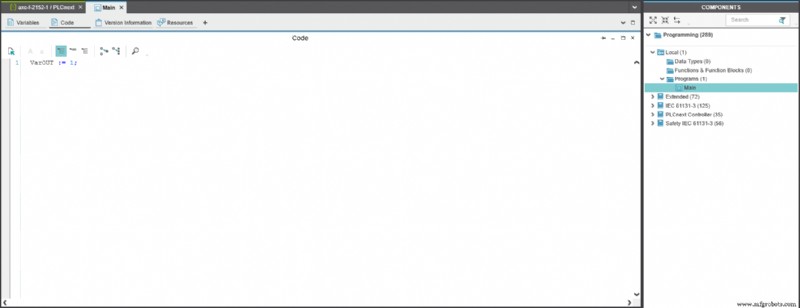 Eenvoudige en complexe datatypen in C++ beheersen met PLCnext Engineer
