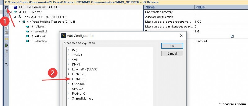 Straton Tutorial 2: MMS-communicatie in IEC 61850 beheersen