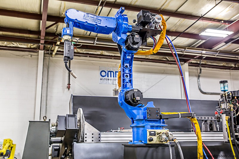 Motoman EA1400N: Gestroomlijnde Lasrobot voor Optimale Productie-efficiëntie